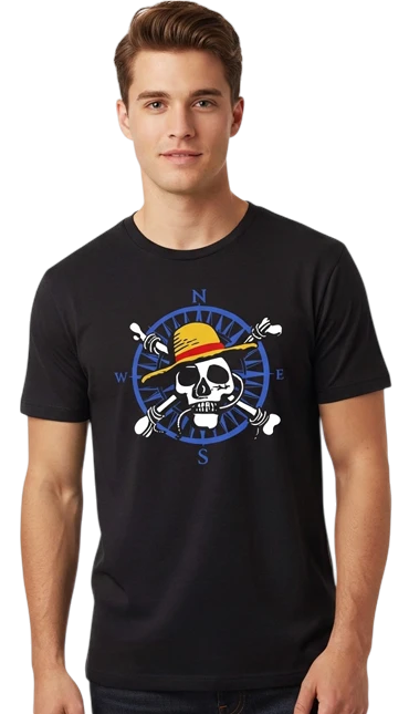 One Piece - Logo Pirate - T-Shirt (M)