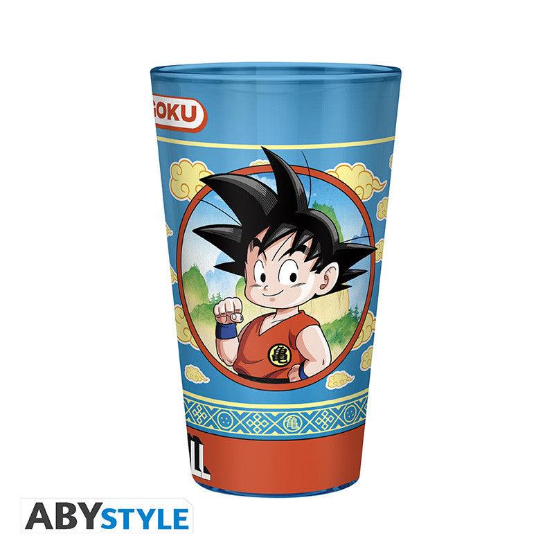 Dragon Ball Verre XXL - 400 ml - Goku & le Nuage Magique-boîtex2 ABYstyle