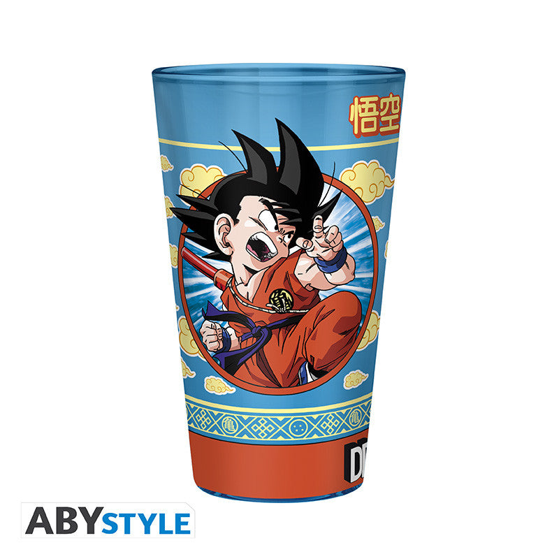 Dragon Ball Verre XXL - 400 ml - Goku & le Nuage Magique-boîtex2 ABYstyle