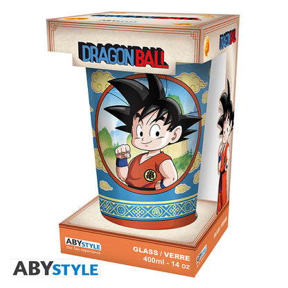 Dragon Ball Verre XXL - 400 ml - Goku & le Nuage Magique-boîtex2 ABYstyle