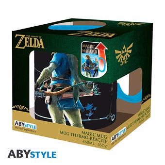 THE LEGEND OF ZELDA - Mug Heat Change - 460ml - Breath The Wild x2 - vue 2