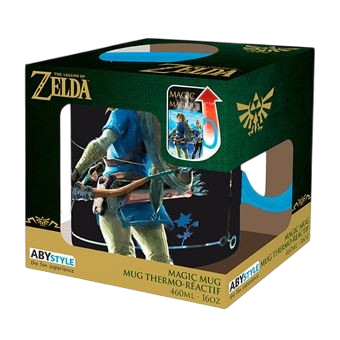 THE LEGEND OF ZELDA - Mug Heat Change - 460ml - Breath The Wild x2 - vue 2