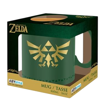THE LEGEND OF ZELDA - Mug - 460 ml - Insigne d'Hyrule- carton x2 - vue 3