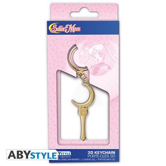 SAILOR MOON - Porte-clés 3D - Bâton de lune X4 - vue 4
