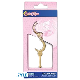 SAILOR MOON - Porte-clés 3D - Bâton de lune X4 - vue 4