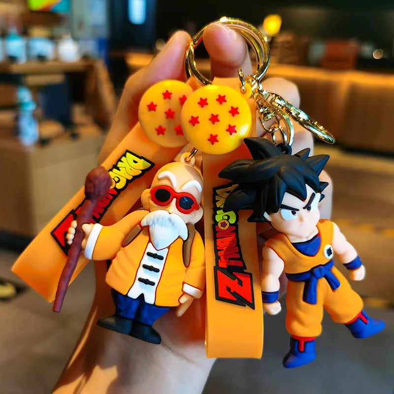 DRAGON BALL - Porte-clés PVC - DBZ/Goku X4 - vue 3