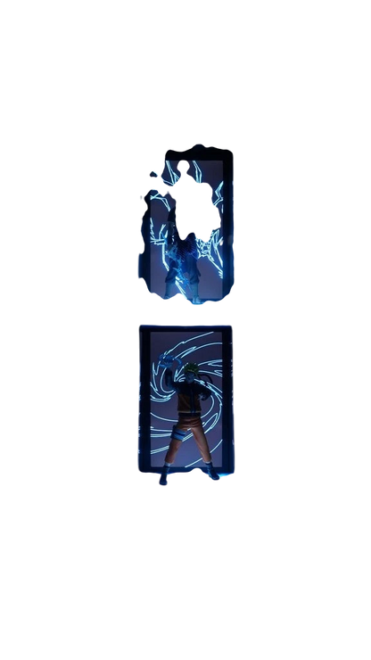 Sasuke Uchiha - Statuette NEON TSUME TSUME