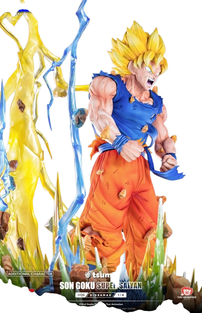 Son Goku Super Saiyan - HQS Dioramax 1/4 TSUME TSUME