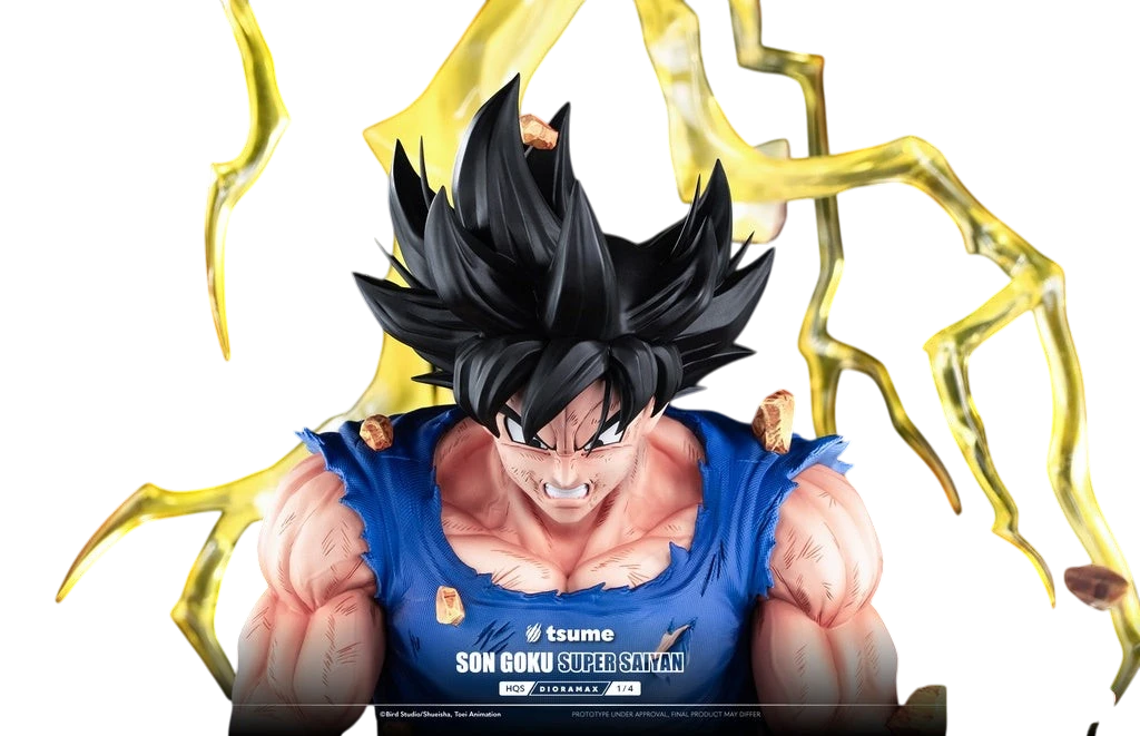 Son Goku Super Saiyan - HQS Dioramax 1/4 TSUME TSUME