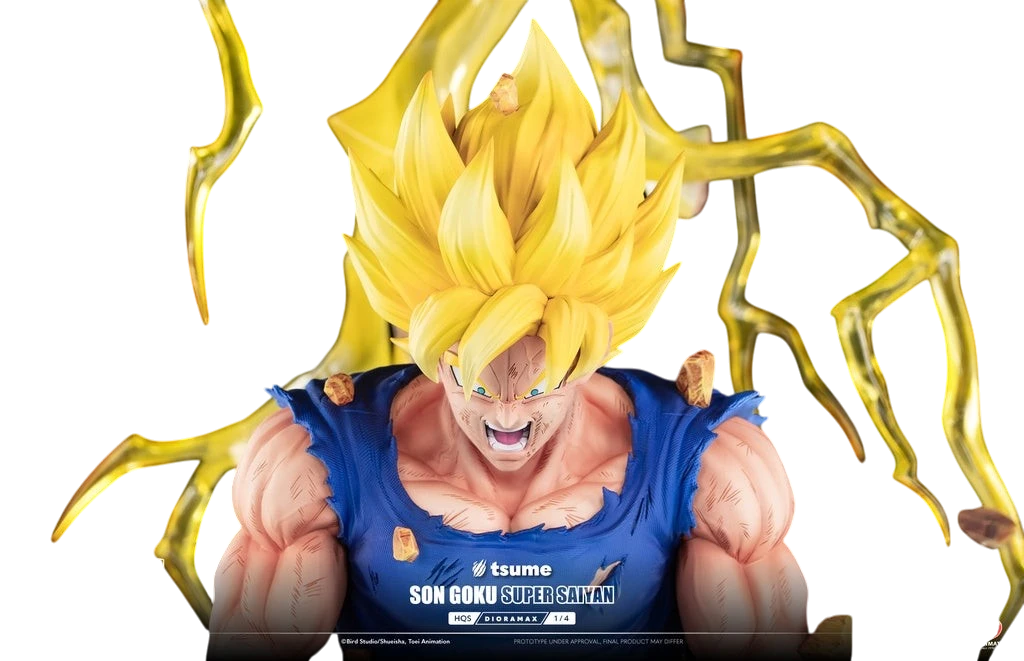 Son Goku Super Saiyan - HQS Dioramax 1/4 TSUME TSUME