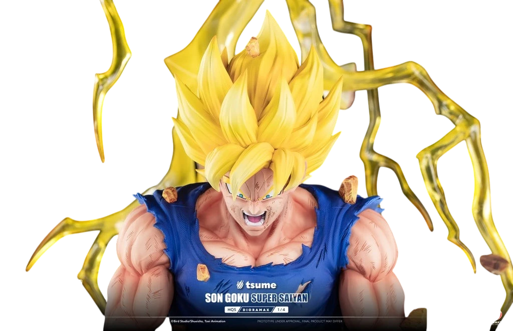 Son Goku Super Saiyan - HQS Dioramax 1/4 TSUME TSUME