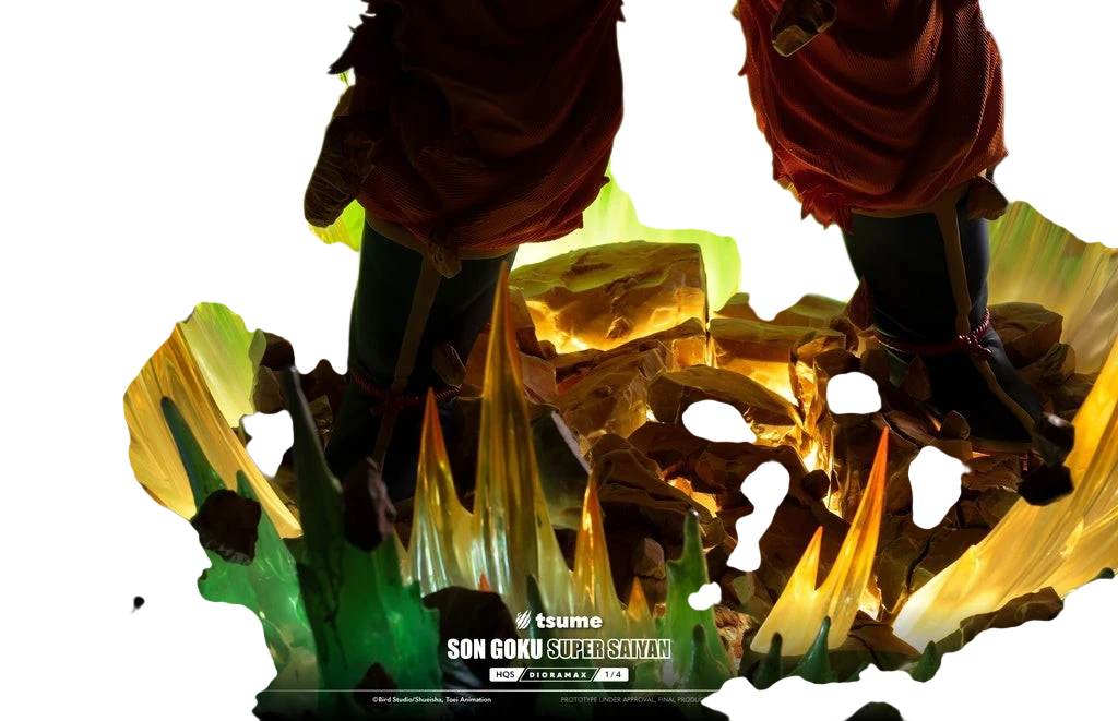 Son Goku Super Saiyan - HQS Dioramax 1/4 TSUME TSUME