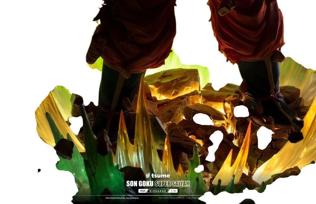 Son Goku Super Saiyan - HQS Dioramax 1/4 TSUME TSUME