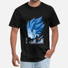 Dragon Ball Tshirt "Vegeta Royal Blue" - Noir
