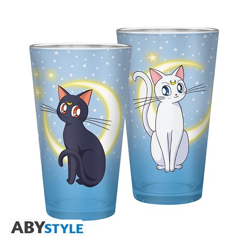 SAILOR MOON - Verre XXL - 400 ml - Luna & Artemis - x2 - vue 3