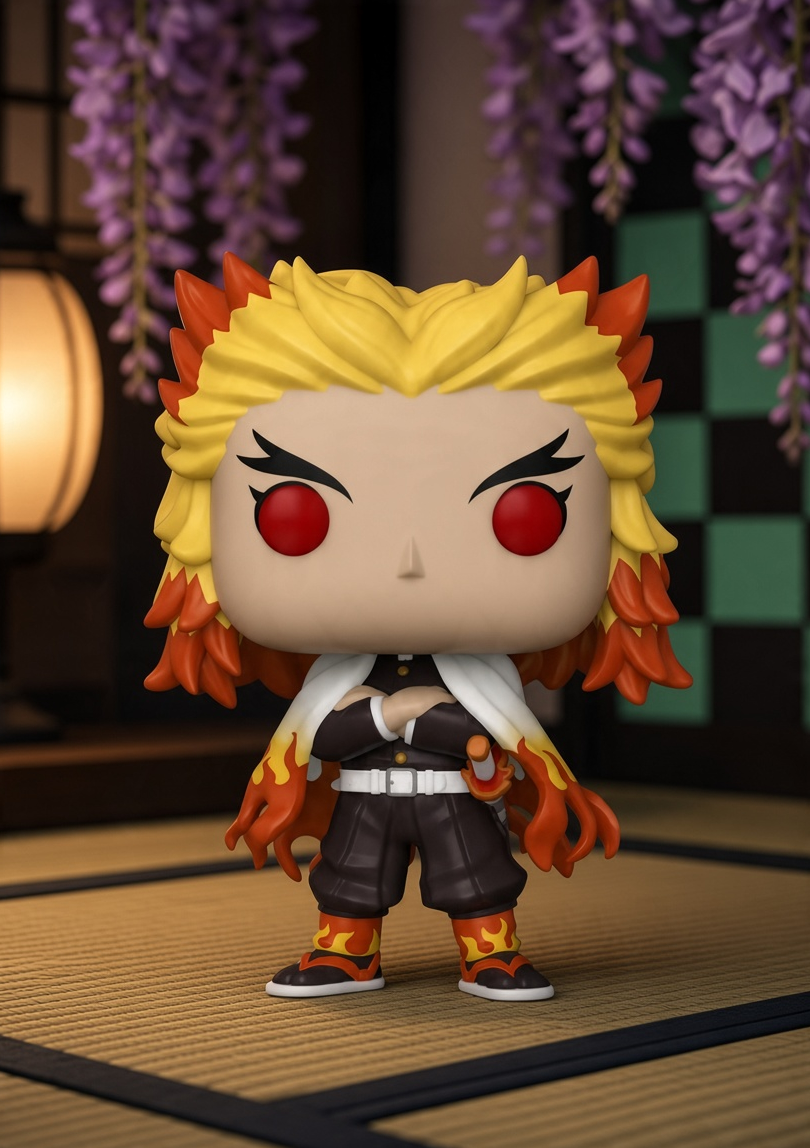 Demon Slayer - Kyojuro Rengoku - Figurine POP Animation N°1308 Funko