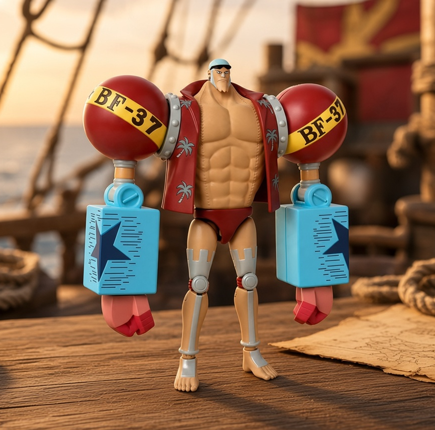 One Piece - Franky – Figurine Anime Heroes 17cm Bandai