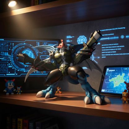 Paildramon - Statuette GEM Adventure 02 MEGAHOUSE