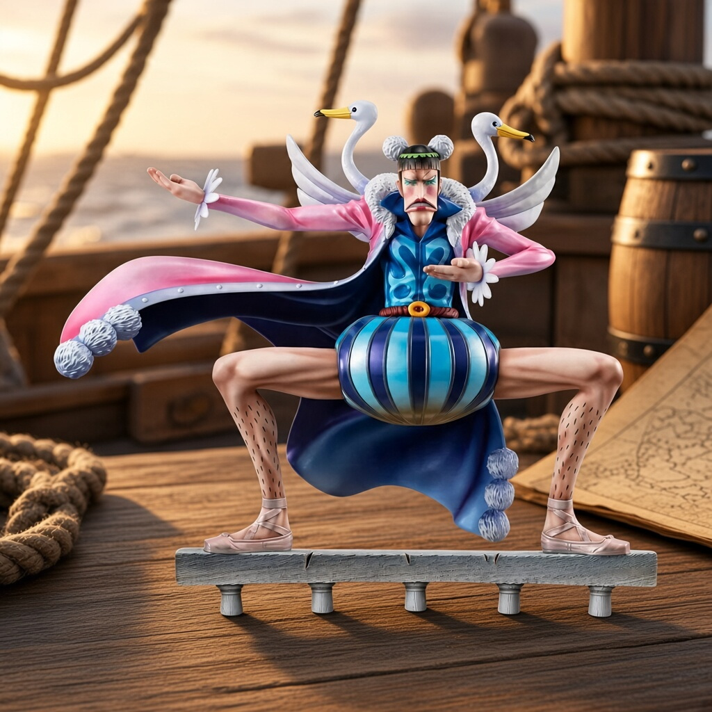 One Piece - Mr. 2 Bon Clay - Statue PVC MegaHouse P.O.P MegaHouse