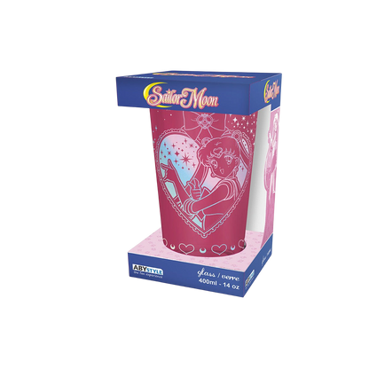 Sailor Moon Verre XXL Premium - 400 ml - Magie Lunaire boîte