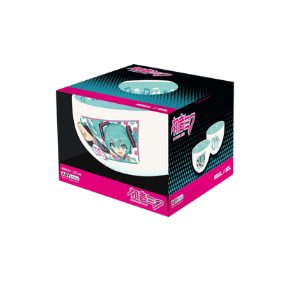 Hatsune Miku Bol - 600 ml - "Hatsune Miku" boîte