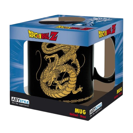 DRAGON BALL - Mug - 460 ml - DBZ/ Shenron doré - boîte cartonx2 - vue 3