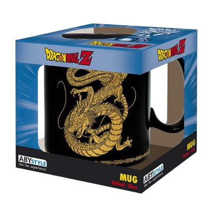 DRAGON BALL - Mug - 460 ml - DBZ/ Shenron doré - boîte cartonx2 - vue 3