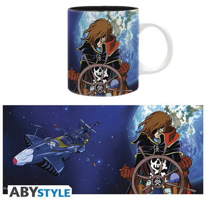 ALBATOR - Mug - 320 ml - Albator & Vaisseau - subli - boîtex2 - vue 3