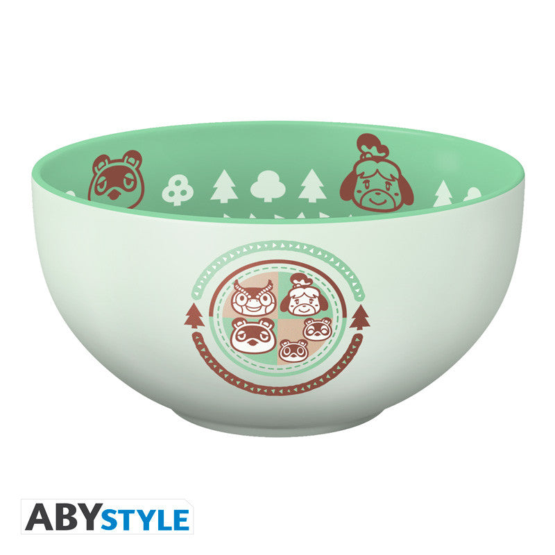 ANIMAL CROSSING - Set Petit Déjeuner Mug + Bol - Personnages