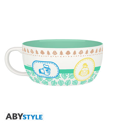 ANIMAL CROSSING - Set Petit Déjeuner Mug + Bol - Personnages - vue 2