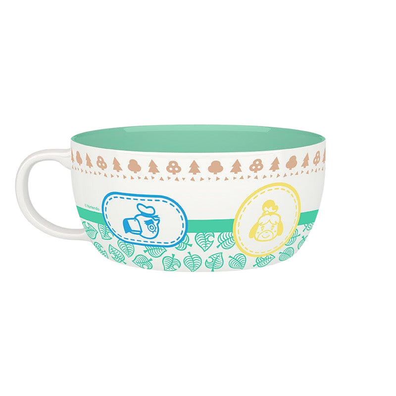 ANIMAL CROSSING - Set Petit Déjeuner Mug + Bol - Personnages - vue 2