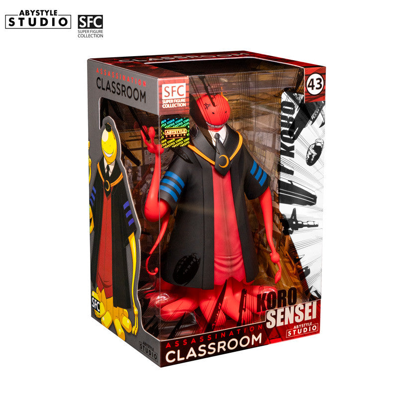 ASSASSINATION CLASSROOM - Figurine "Koro Sensei" rouge x2 - vue 3