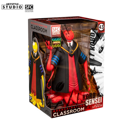 ASSASSINATION CLASSROOM - Figurine "Koro Sensei" rouge x2 - vue 3