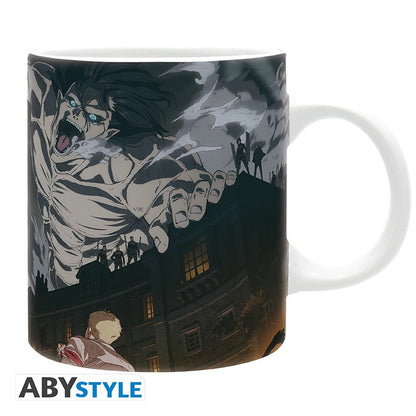 ATTACK ON TITAN - Mug - 460 ml - Emblème S4 - boîte carton x2 V2