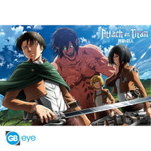 Attack on Titan Poster Maxi 91,5x61 FSC MIX - Prêts à se battre !