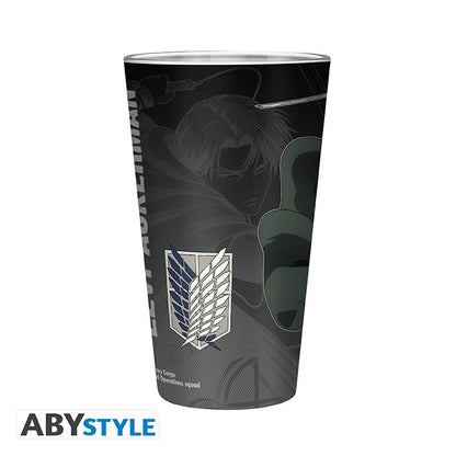 ATTACK ON TITAN - Verre XXL - 400 ml - Levi S4 - x2 - vue 4