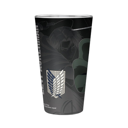 ATTACK ON TITAN - Verre XXL - 400 ml - Levi S4 - x2 - vue 4