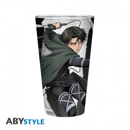 ATTACK ON TITAN - Verre XXL - 400 ml - Levi S4 - x2