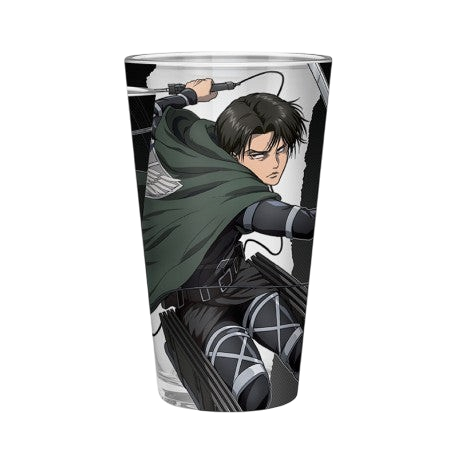 ATTACK ON TITAN - Verre XXL - 400 ml - Levi S4 - x2