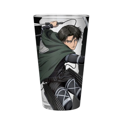 ATTACK ON TITAN - Verre XXL - 400 ml - Levi S4 - x2