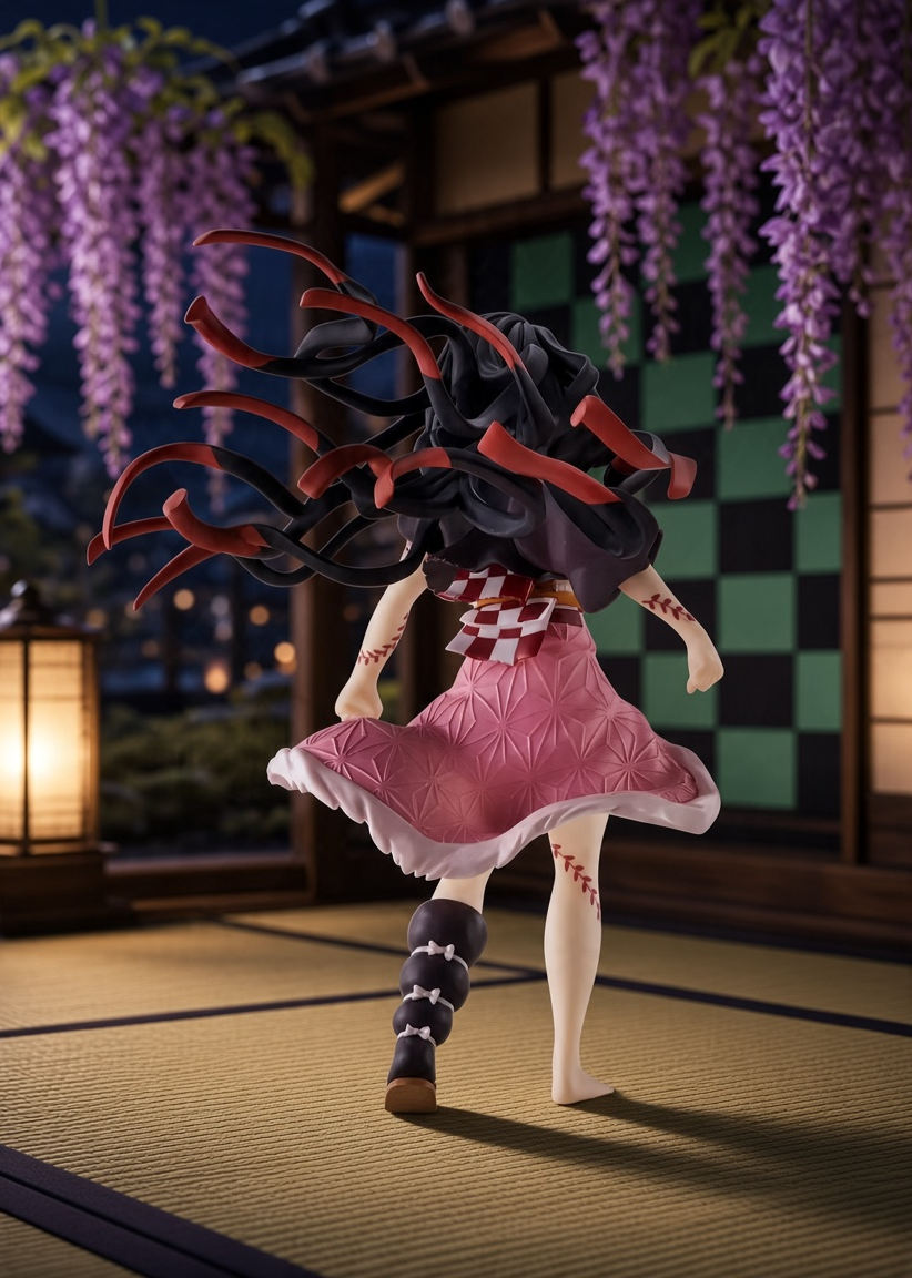 Demon Slayer - Nezuko Kamado - Statuette Cono Fig Demon Advent Aniplex