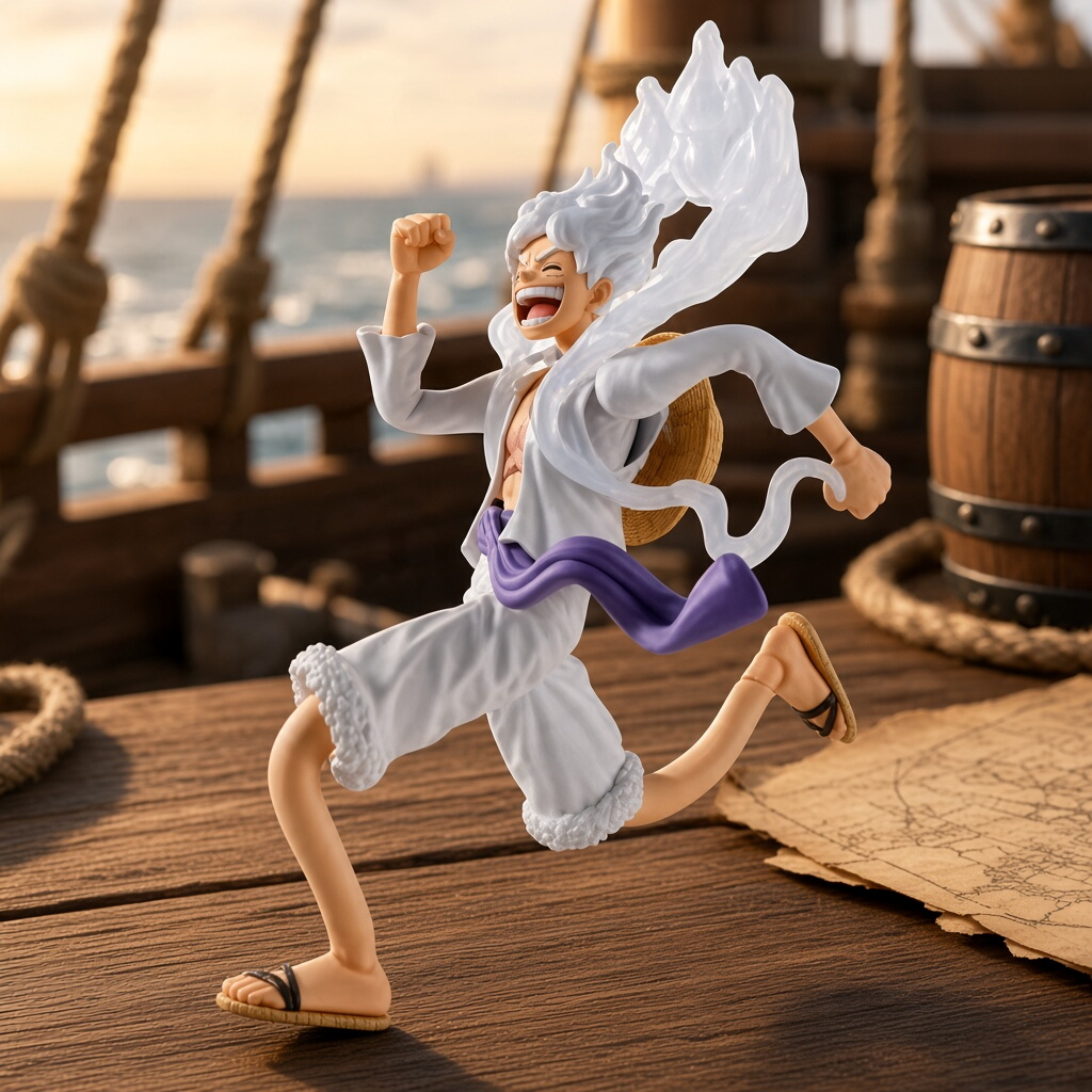 One Piece - Monkey D. Luffy Gear 5 – Figurine S.H. Figuarts Bandai
