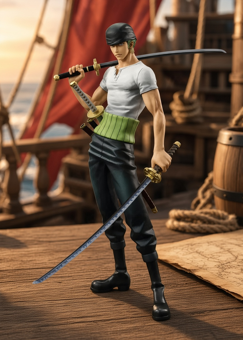 One Piece - Roronoa Zoro - Statue PVC MegaHouse P.O.P NEO-DX 10th Anniversary (réédition) MegaHouse