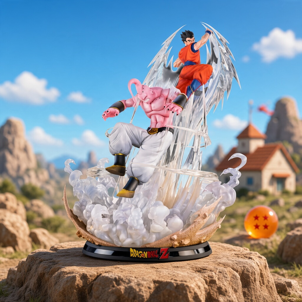 Dragon Ball - Gohan vs Buu - Statuette Collector TSUME TSUME