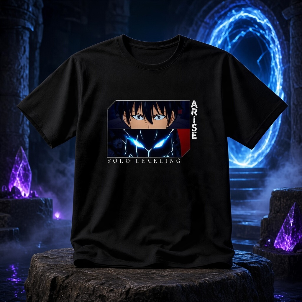 Solo Leveling Tshirt noir unisexe ABYstyle