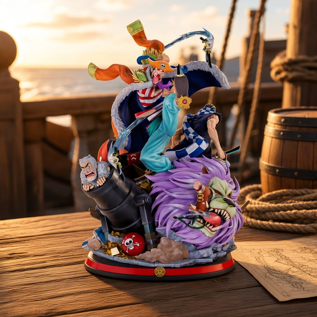 One Piece - Buggy le Clown - HQS Dioramax 1/4 TSUME TSUME