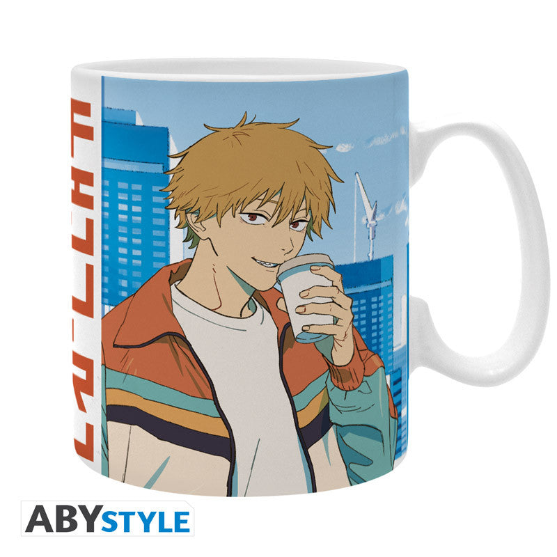 CHAINSAW MAN - Mug Heat Change - 460ml - Denji & Aki - cartonx2 - vue 4