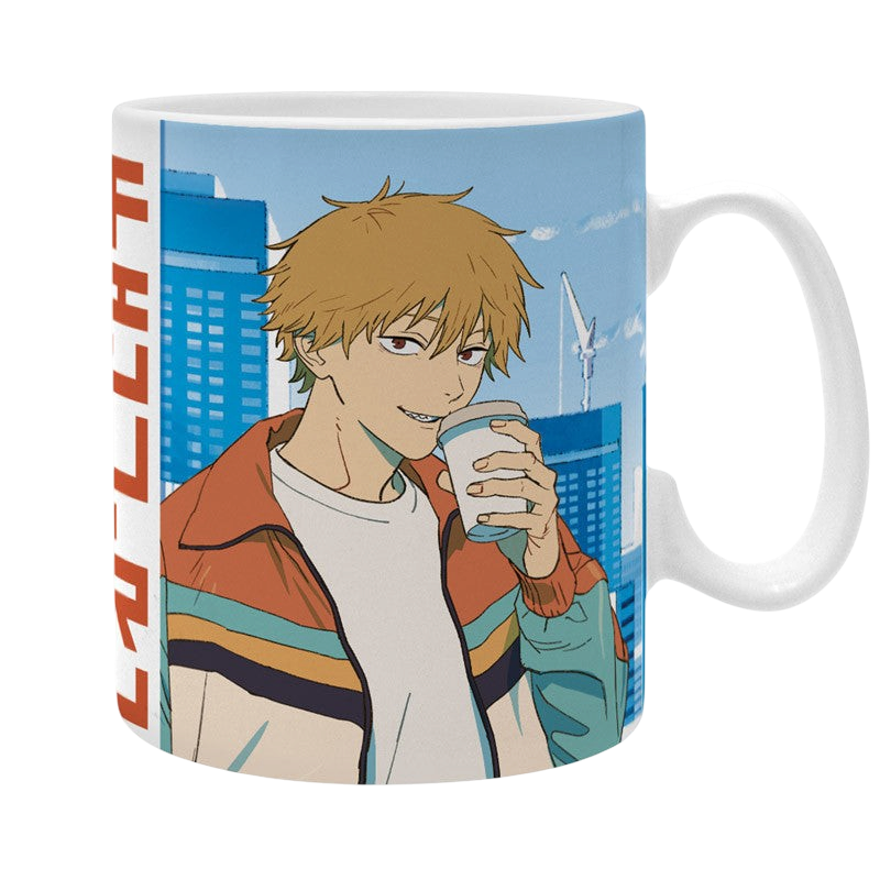 CHAINSAW MAN - Mug Heat Change - 460ml - Denji & Aki - cartonx2 - vue 4