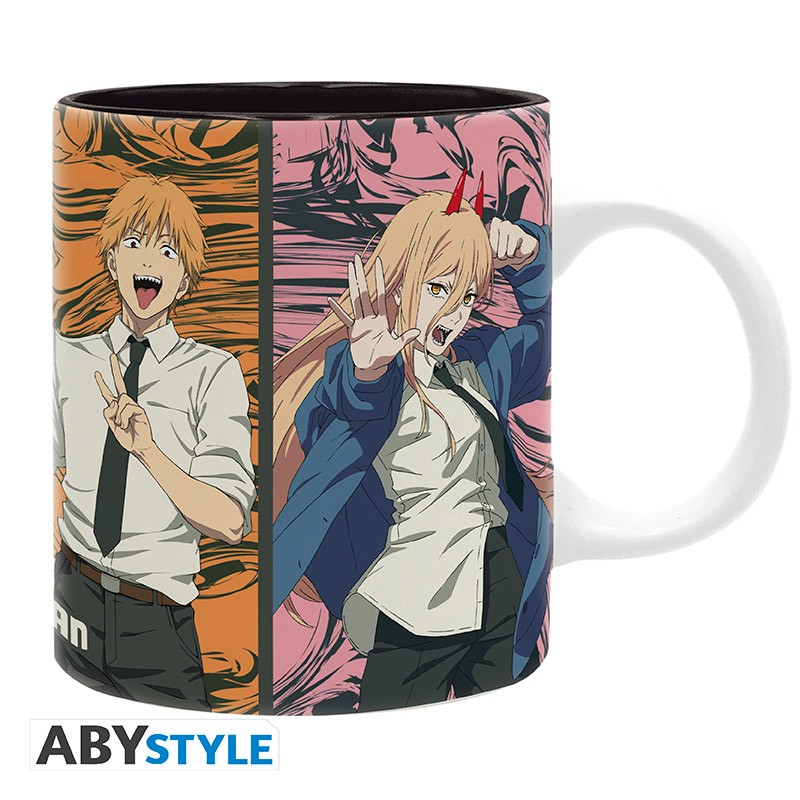 CHAINSAW MAN - Mug Heat Change - 460ml - Denji & Aki - cartonx2 - vue 3