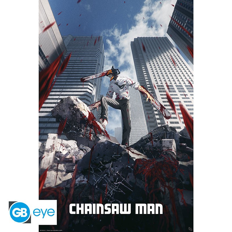 Chainsaw Man Poster Maxi 91,5x61 FSC MIX - Chainsaw Man